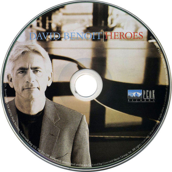David Benoit : Heroes (CD, Album)