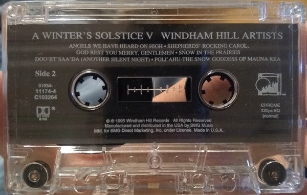 Windham Hill Artists - A Winter's Solstice V (Cassette) (VG+) - Endless Media