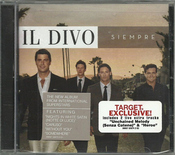 Il Divo : Siempre (CD, Album)