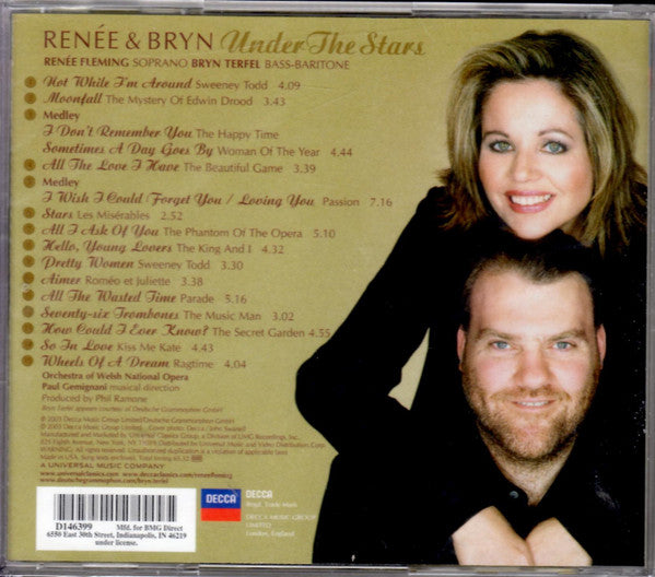 Renée Fleming, Bryn Terfel - Under The Stars (CD) (G+) - Endless Media