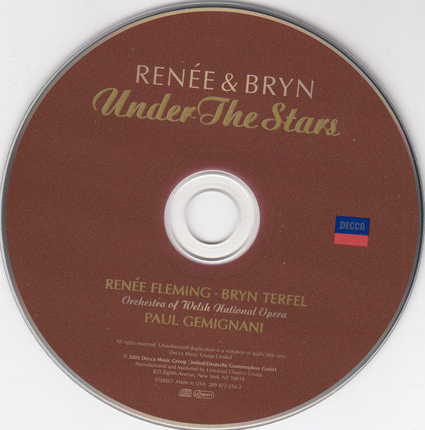 Renée Fleming, Bryn Terfel - Under The Stars (CD) (G+) - Endless Media