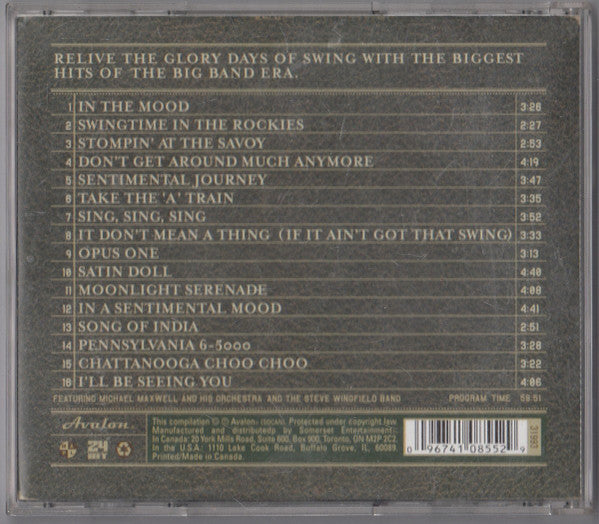 Michael Maxwell & His Orchestra And The Steve Wingfield Band : Satin Doll (Big Band Revival) (CD, Comp)