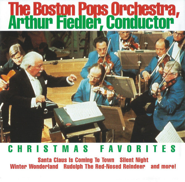 Boston Pops Orchestra, Arthur Fiedler : Christmas Favorites (CD, Comp)