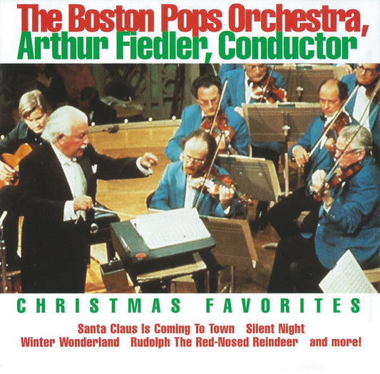 Boston Pops Orchestra, Arthur Fiedler : Christmas Favorites (CD, Comp)