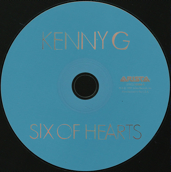 Kenny G (2) : Six Of Hearts (CD, EP, Ltd)