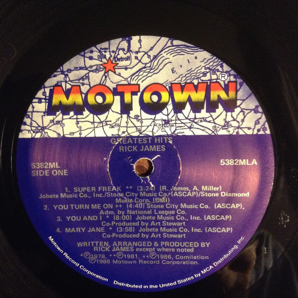 Rick James : Greatest Hits (LP, Comp)