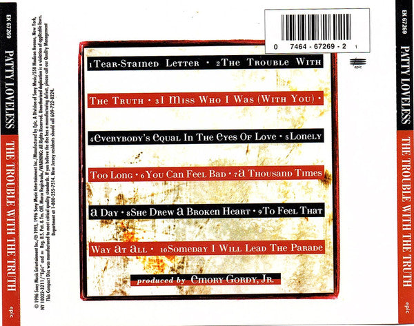 Patty Loveless : The Trouble With The Truth (CD, Album)