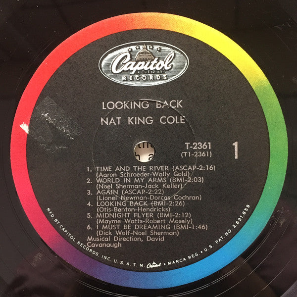 Nat King Cole : Looking Back (LP, Comp, Mono)