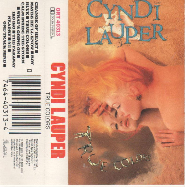 Cyndi Lauper : True Colors (Cass, Album, Dol)
