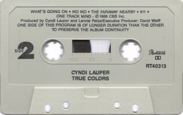 Cyndi Lauper : True Colors (Cass, Album, Dol)