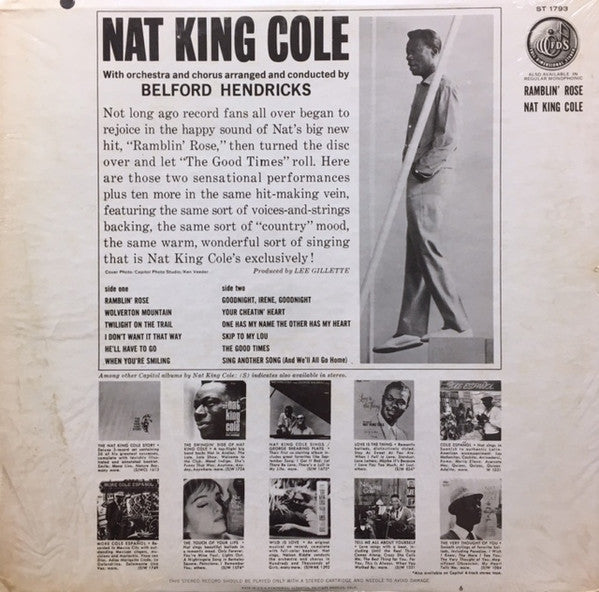 Nat King Cole - Ramblin' Rose (LP) (VG+) - Endless Media