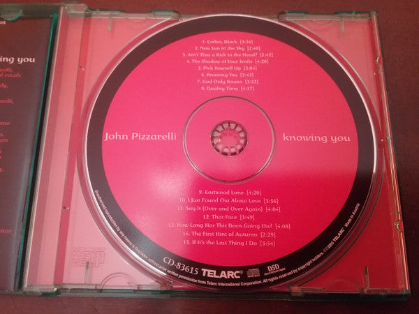 John Pizzarelli : Knowing You (CD, Album, DSD)