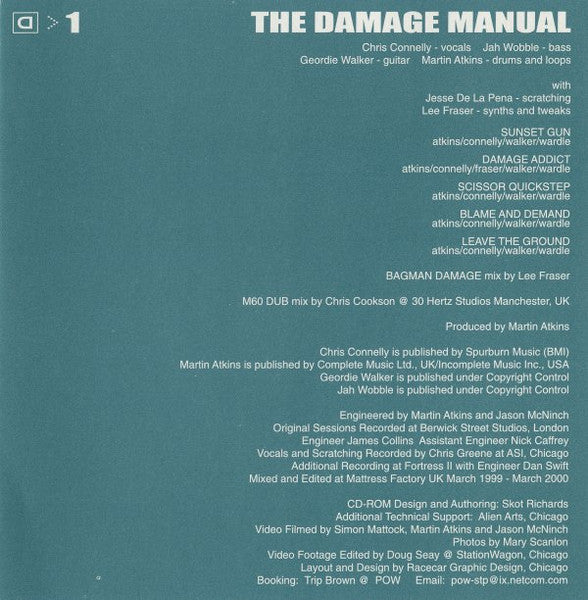 The Damage Manual : >1 (CD, EP, Enh)