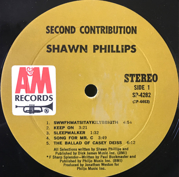 Shawn Phillips (2) : Second Contribution (LP, Album, RE, Mon)