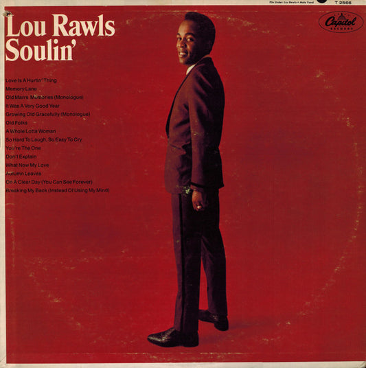 Lou Rawls - Soulin' (LP) (VG) - Endless Media