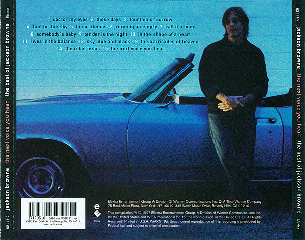 Jackson Browne : The Next Voice You Hear - The Best Of Jackson Browne (CD, Comp, Club)