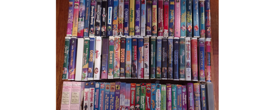 10 Random Mystery Disney VHS Video Tape Movie Tv Show Film Bundle Lot Box Grab Bag Surprise - Endless Media