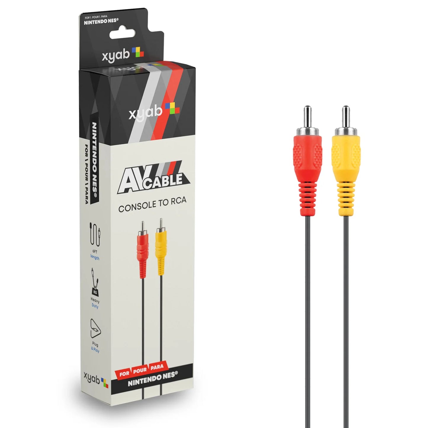 AV Audio Video Composite Cable For Nintendo NES