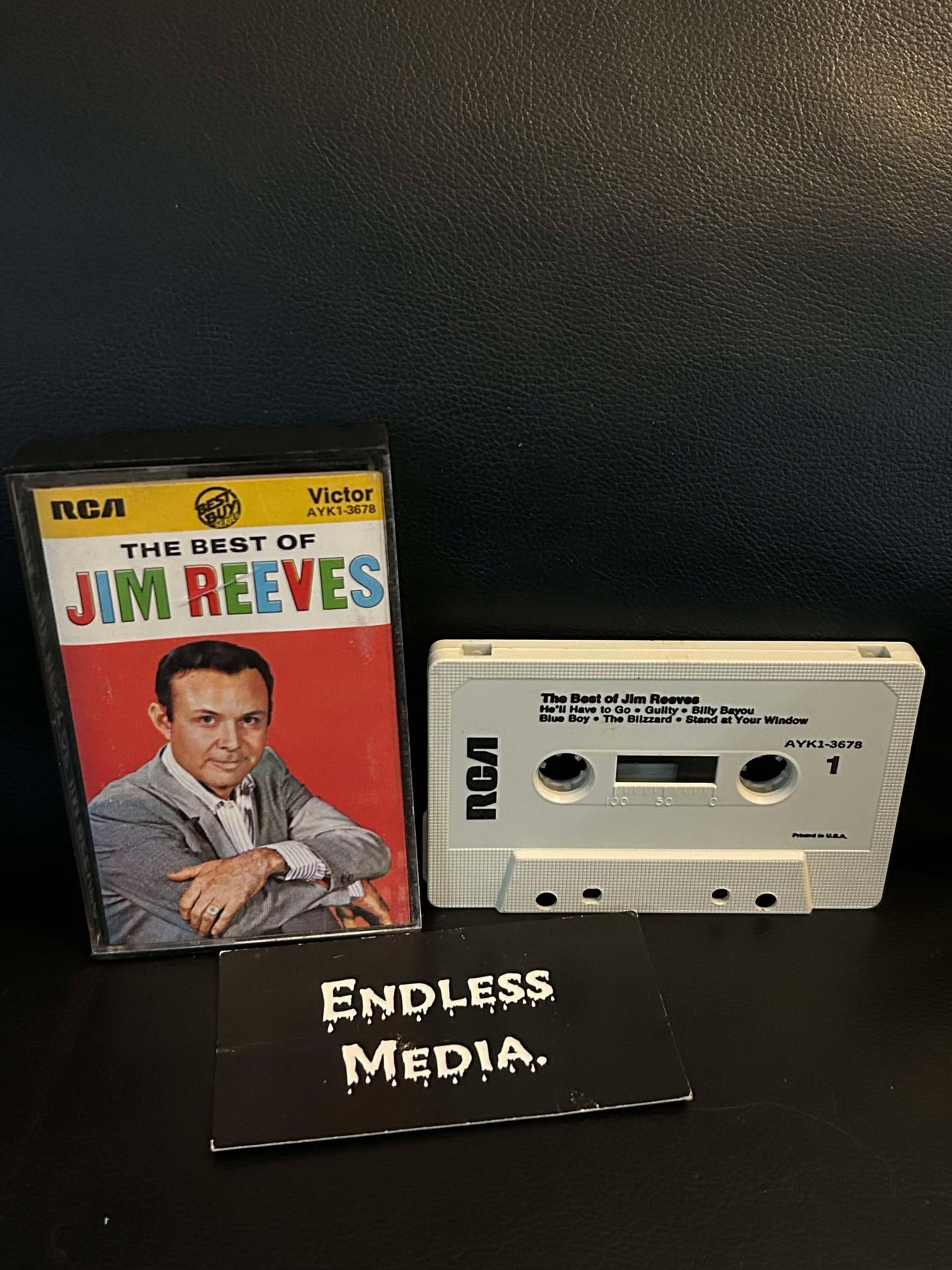 Jim Reeves - The Best Of Jim Reeves (Cassette) (VG)