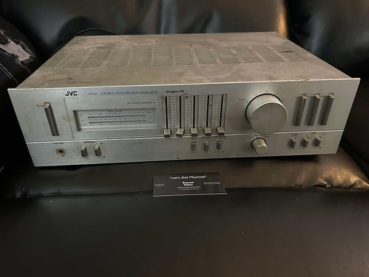 JVC A-X2 Stereo Integrated Amplifier Pre Power Silver