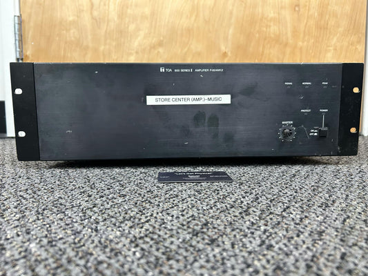 TOA P924MK2 Series II Power Amplifier Rack Mount