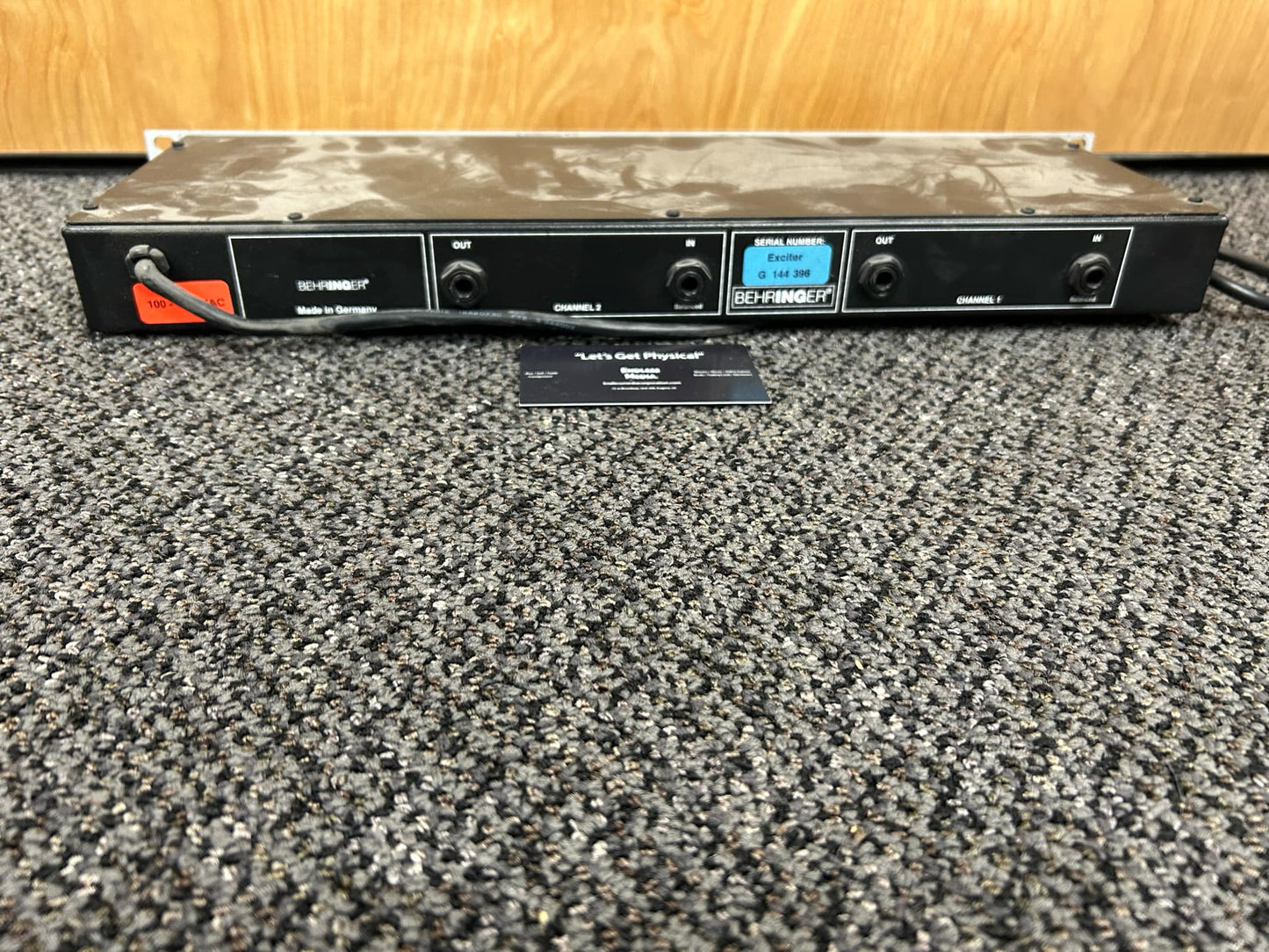 Behringer EX 822  Dualfex II 2 Channel High & Low Spectrum Enhancer