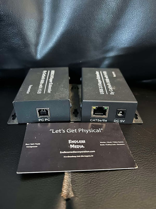 Unbranded USB 2.0 Super Extender by Cat5e/6-568b with Hub
