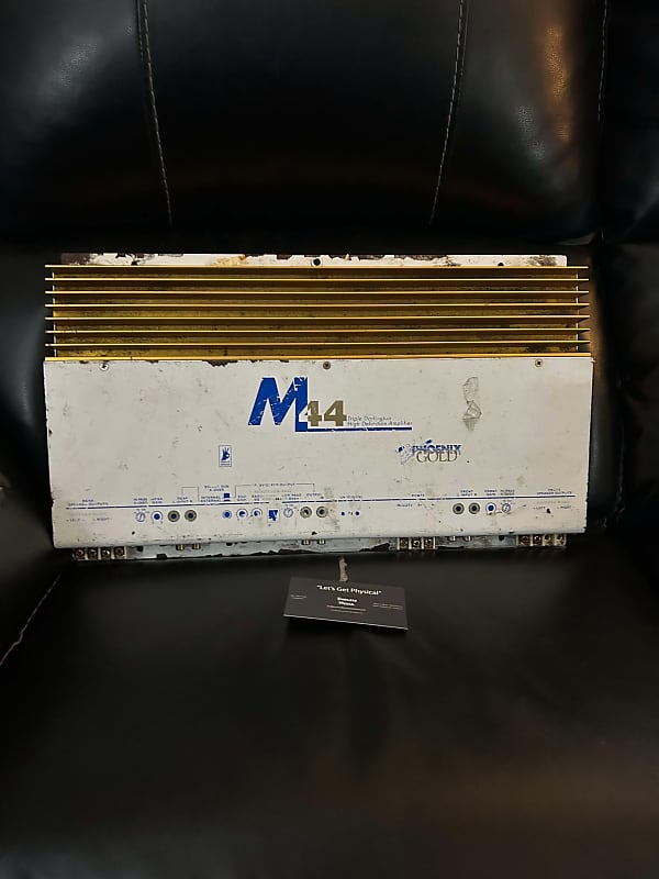 Phoenix Gold M44 4 Channel Car Power Amplifier Crossover