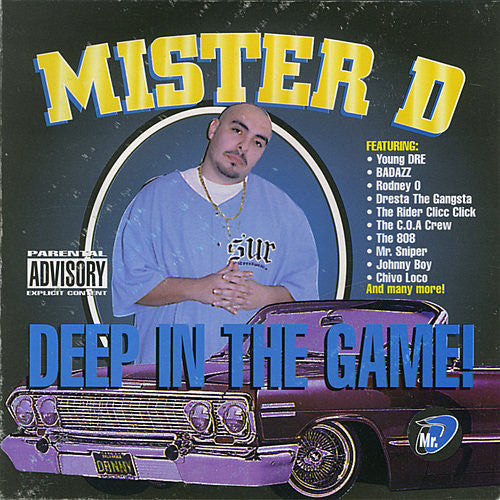 Mister D - Deep In The Game! (CD) (M) - Endless Media