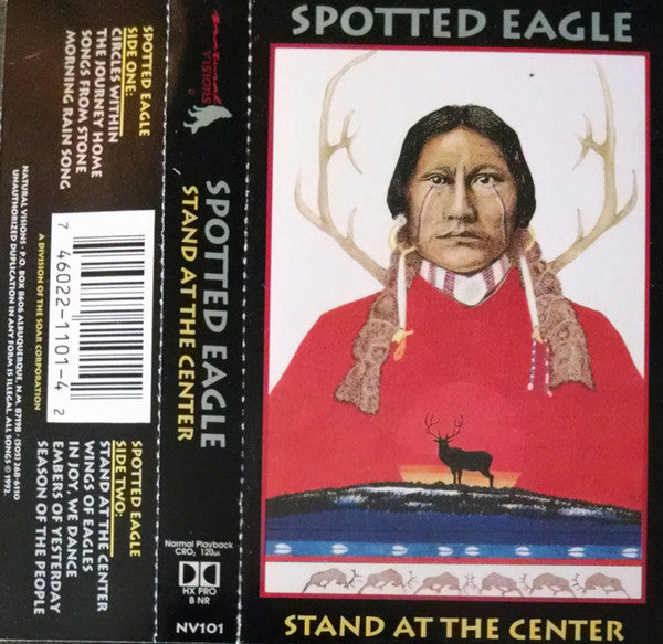 Douglas Spotted Eagle - Stand At The Center (Cassette) (M) - Endless Media