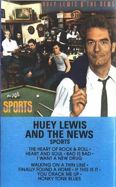 Huey Lewis & The News - Sports (Cassette) (VG) - Endless Media