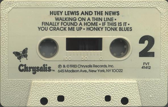 Huey Lewis & The News - Sports (Cassette) (VG) - Endless Media