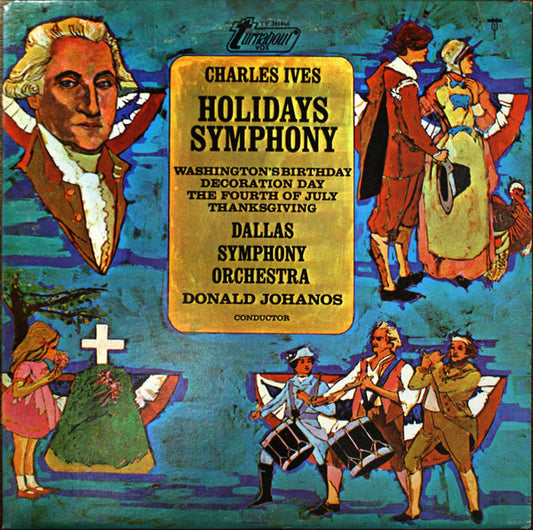 Charles Ives - Dallas Symphony Orchestra, Donald Johanos - Holidays Symphony (LP) (VG+) - Endless Media