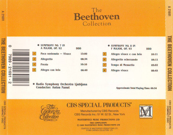 Ludwig van Beethoven - The Beethoven Collection (CD) (VG+) - Endless Media