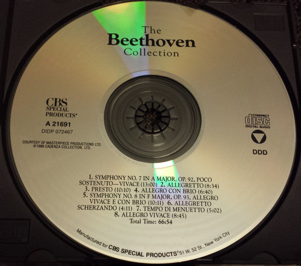 Ludwig van Beethoven - The Beethoven Collection (CD) (VG+) - Endless Media