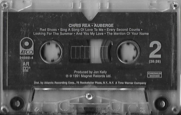 Chris Rea - Auberge (Cassette) (NM or M-) - Endless Media