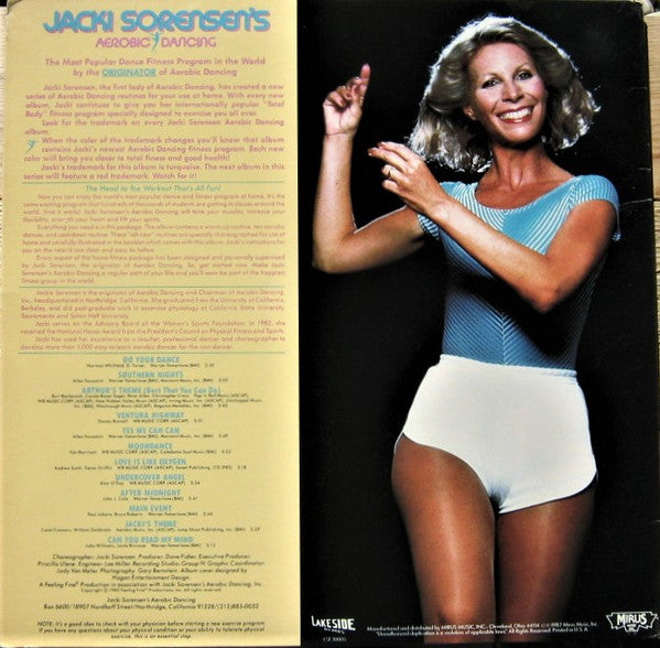 Jacki Sorensen - Jacki Sorensen's Aerobic Dancing The Original (LP) (VG) - Endless Media