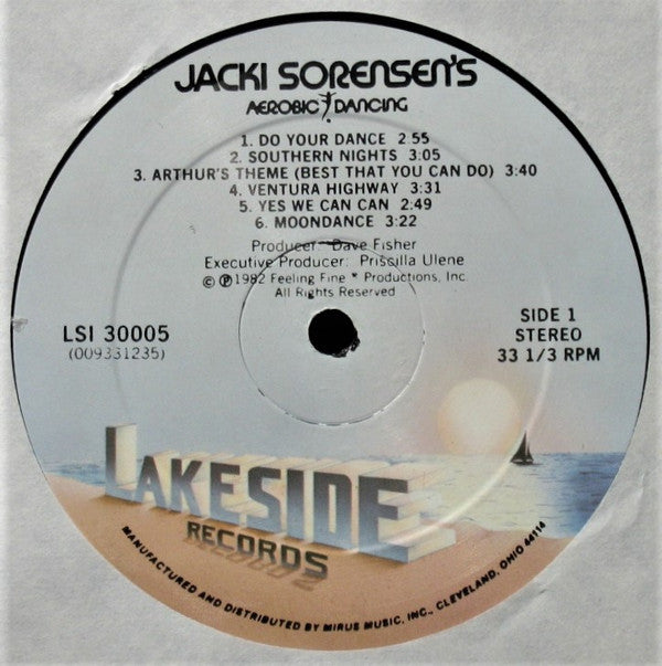 Jacki Sorensen - Jacki Sorensen's Aerobic Dancing The Original (LP) (VG) - Endless Media