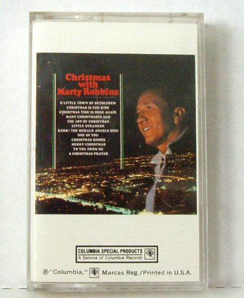 Marty Robbins - Christmas With Marty Robbins  (Cassette) (VG+) - Endless Media