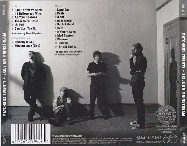 Matchbox Twenty - Exile On Mainstream (2xCD) (VG+) - Endless Media