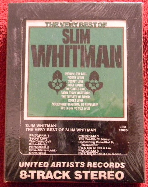 Slim Whitman : The Very Best Of Slim Whitman (8-Trk, Comp)