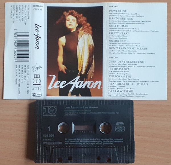 Lee Aaron - Lee Aaron (Cassette) (VG+) - Endless Media