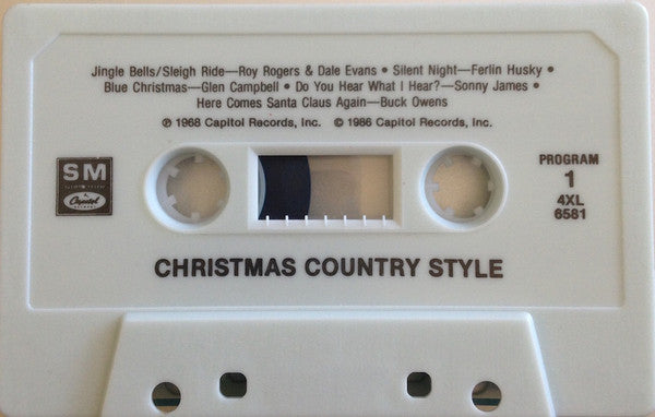 Various - Christmas Country Style (Cassette) (VG+) - Endless Media