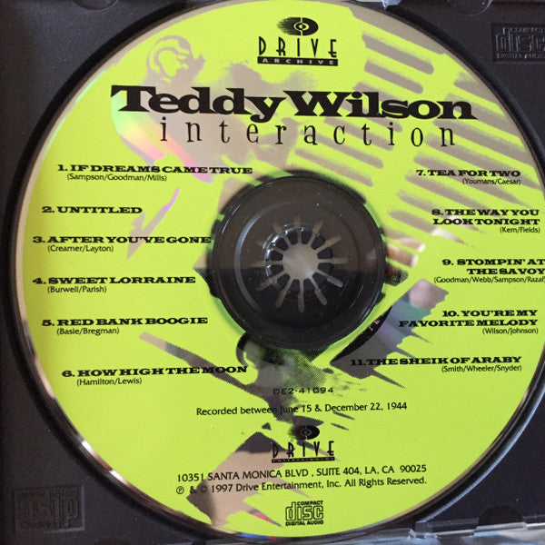 Teddy Wilson - Interaction (CD) (M) - Endless Media