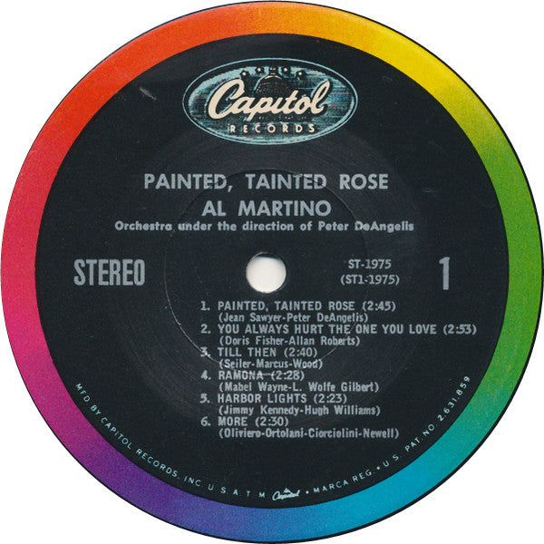 Al Martino - Painted, Tainted Rose (LP) (NM or M-) - Endless Media