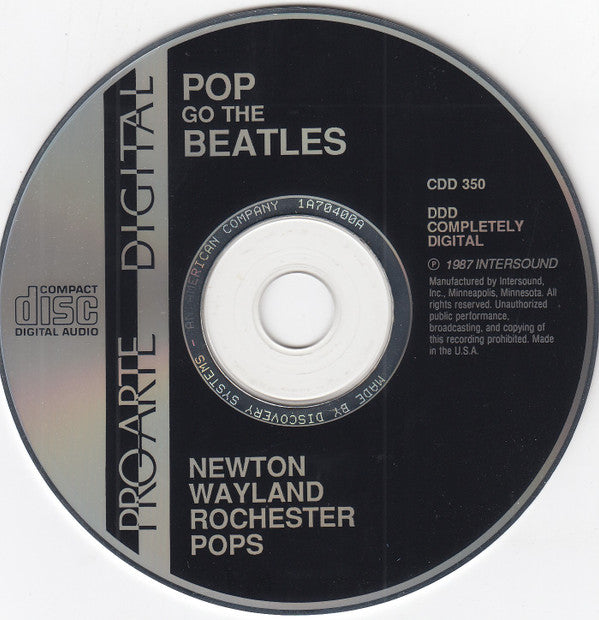 Newton Wayland, Eastman-Rochester Orchestra - Pop Go The Beatles (CD) (VG) - Endless Media