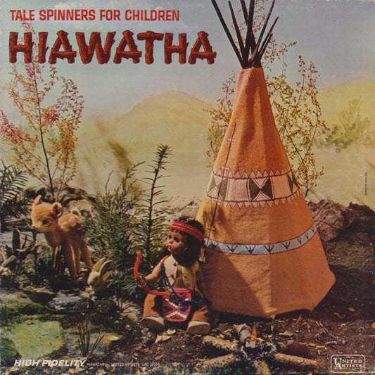 The Famous Theatre Company - Tale Spinners for Children Hiawatha (LP) (VG) - Endless Media