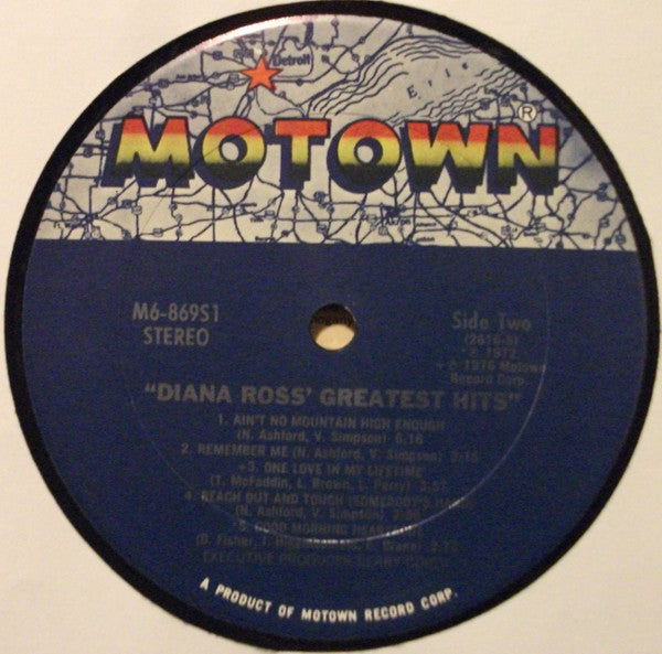 Diana Ross - Diana Ross' Greatest Hits (LP) (VG) - Endless Media