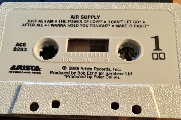 Air Supply : Air Supply (Cass, Album, Clu)