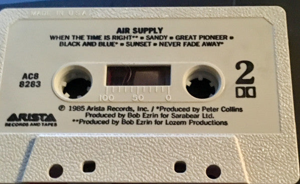Air Supply : Air Supply (Cass, Album, Clu)